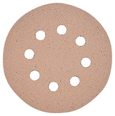 DeWALT DW4307 Sanding Disc, 5 in Dia, Coated, Aluminum Oxide Abrasive, Paper Backing, 8-Hole